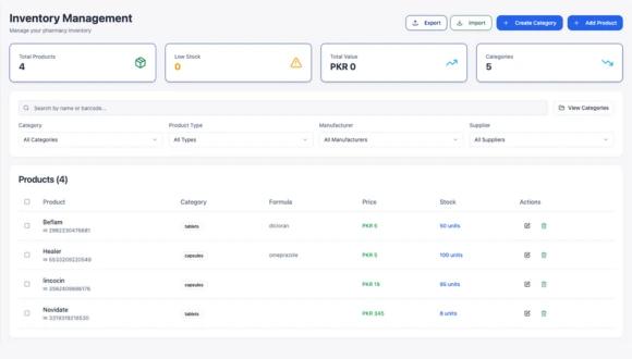 Inventory Management & Tracking